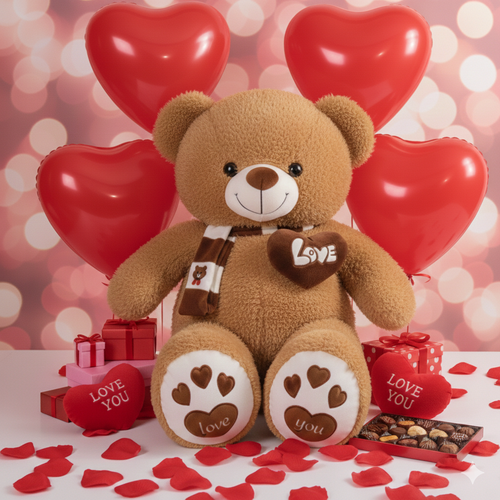 Premium Life Size Love Bear