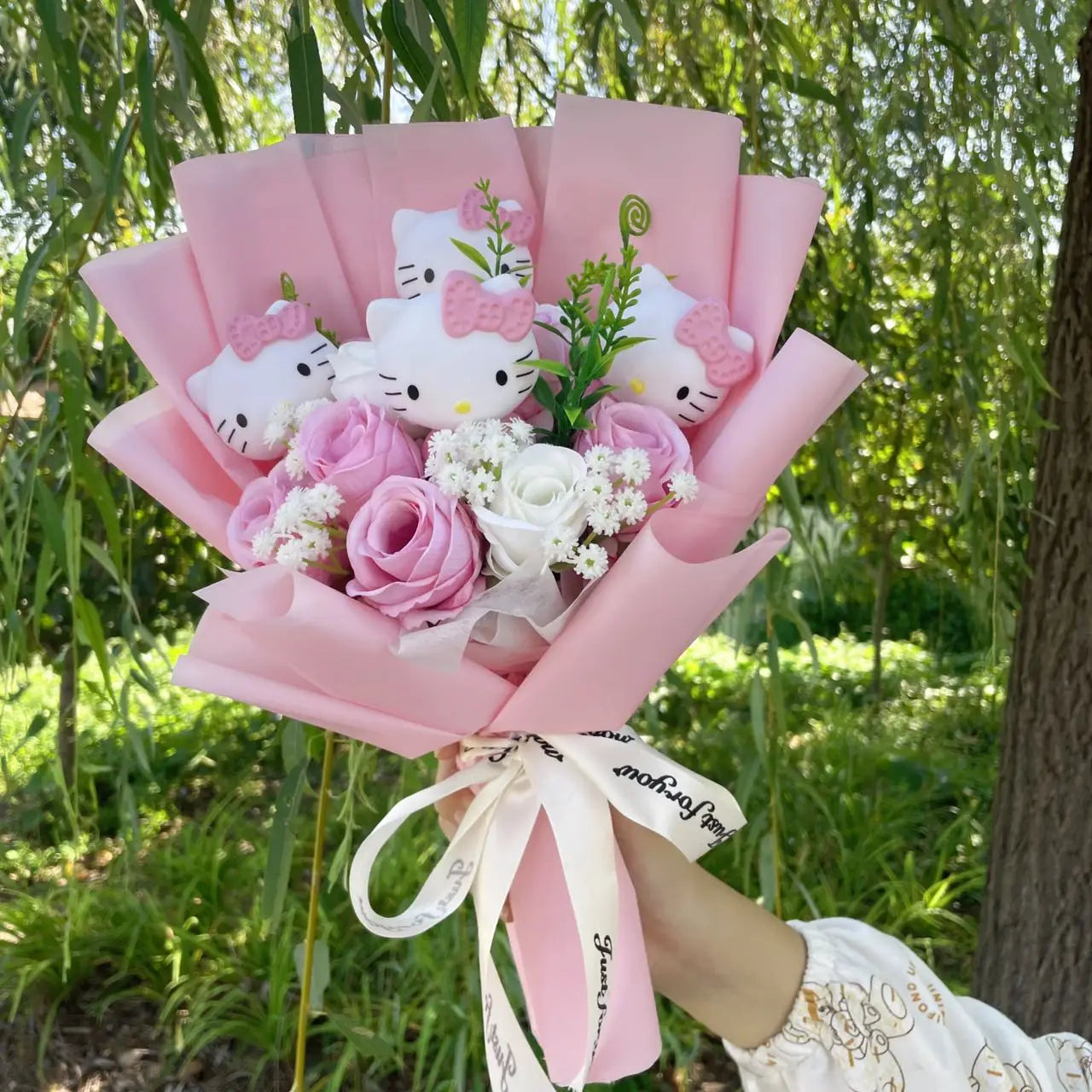Sweet Hello Kitty Plushie Bouquet