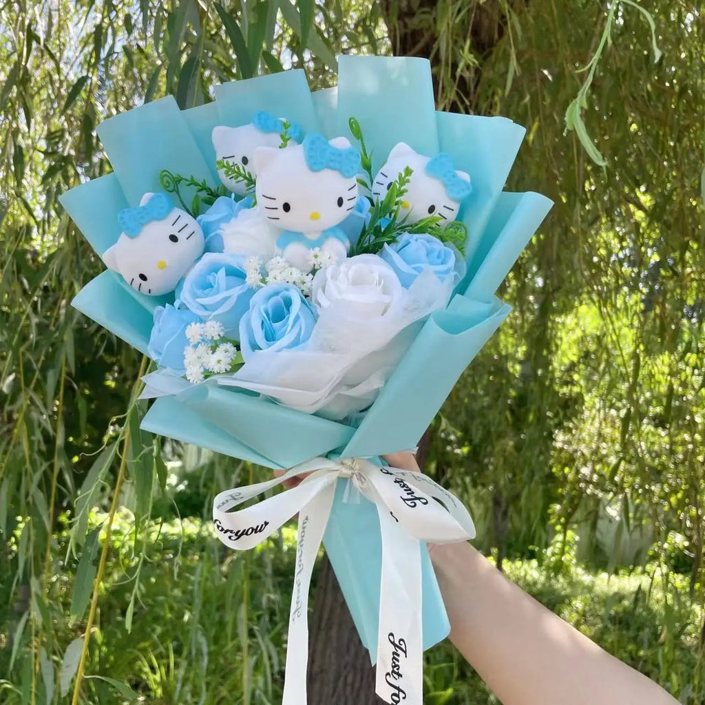 Sweet Hello Kitty Plushie Bouquet