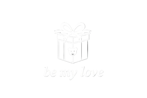 Make me a cool creative logo for my store that says “be my love” and keep the same color gradient 